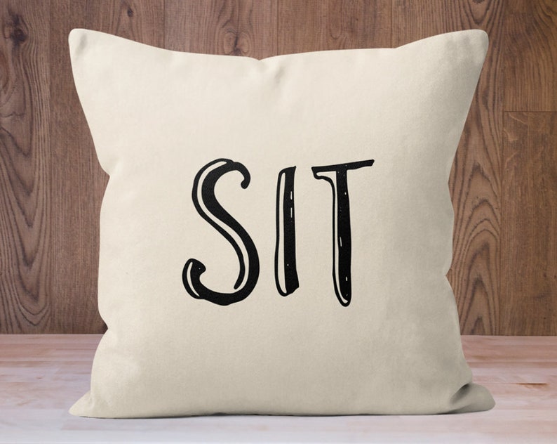 Cream Sit & Stay Pillows Housewarming Gift Pillow Etsy