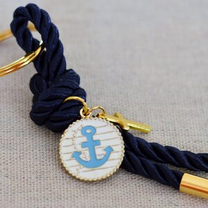 10 pcs, Nautical Baptism Party Favors for Guests with Anchor, Navy Blue