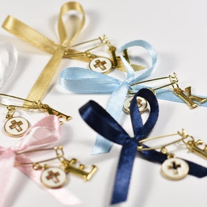 10 piezas, favores de bautismo personalizados, regalos para invitados, favores de bautismo ortodoxo, favores de baby shower, favores de bautismo de carta inicial