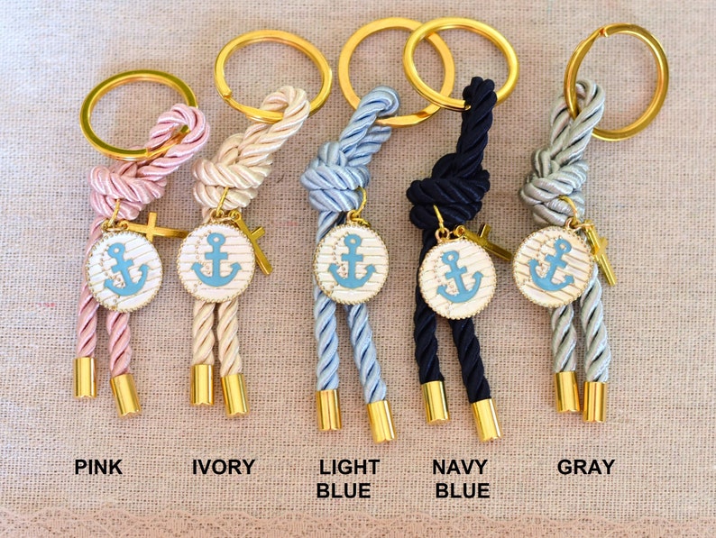 10 pcs, Nautical Baptism Party Favors for Guests with Anchor, image 2