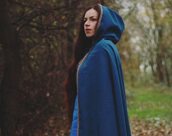 Hooded cloak