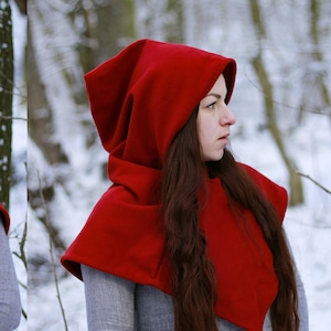 Woolen hood