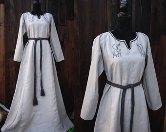 Wikinger Leinenkleid
