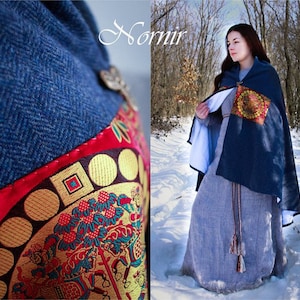 Woolen cloak