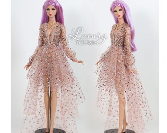 Luxury dress for Fashion Royalty Agnes, Nu Face, Doll Accessories, Integrity Toys