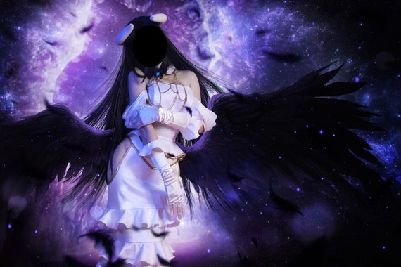 ready to ship albedo overlord cosplay dress / costume / anime / halloween  / costume play