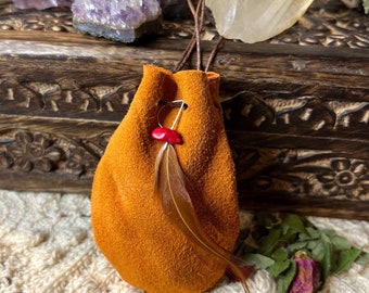Courage Reiki Herbal Charm Bag | Mojo Bag | Medicine Bag
