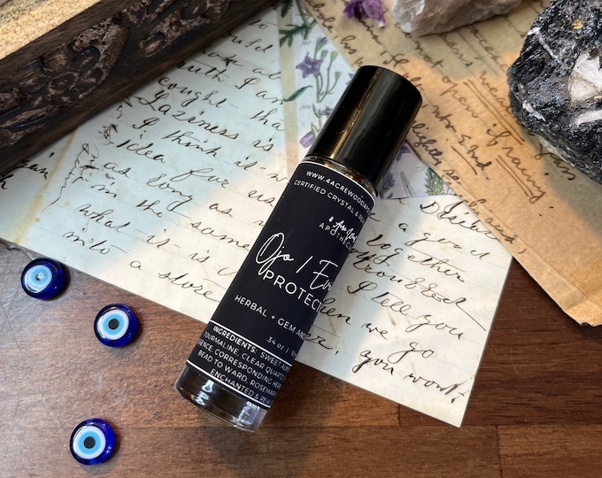 Evil Eye Protection Oil Rollerball | Ojo Protection | Malocchio Protection