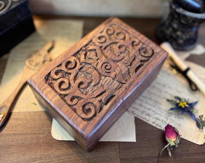 Goddess Apothecary Box | Crescent Moon | Gaia | Mother Earth