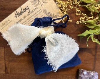 Healing Reiki Herbal Charm Bag | Mojo Bag | Medicine Bag