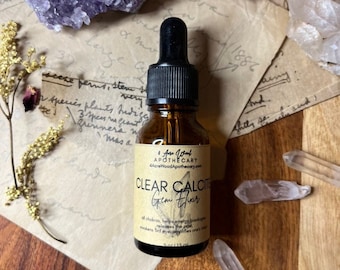 Clear Calcite Gem Elixir | Crystal Essence | Amplifying | Let Go | Cleansing