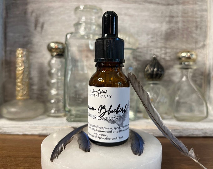 Bluebird Totem Feather Essence | Bird Medicine | Bird Magic