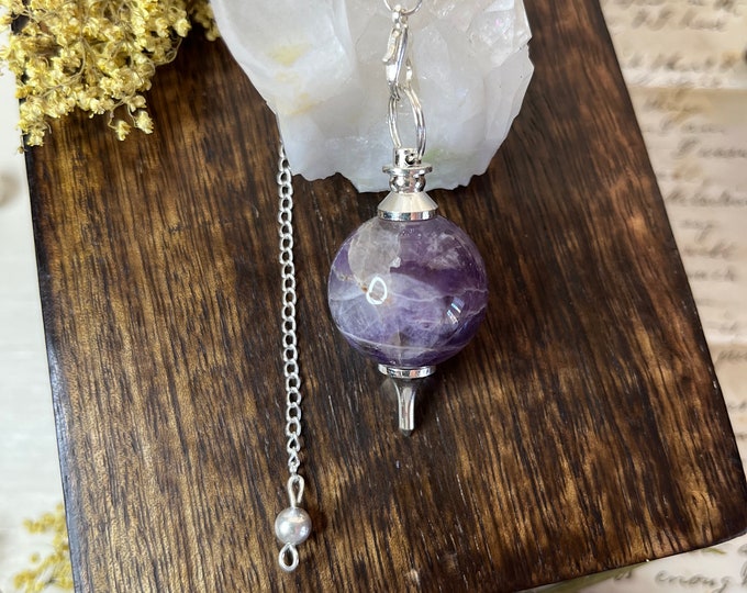 Amethyst Sephoroton Pendulum | Healer’s Tool