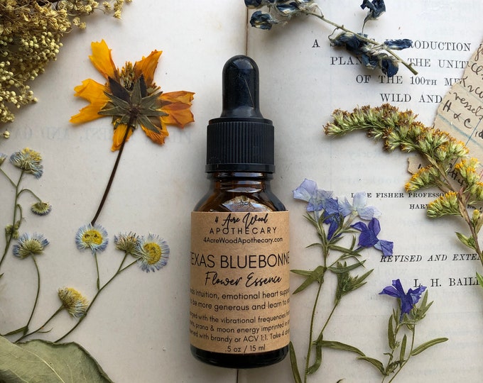 Texas Bluebonnet Flower Essence | Emotional Heart | Sacrifice