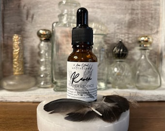 Raven Totem Feather Essence | Bird Medicine | Bird Magic