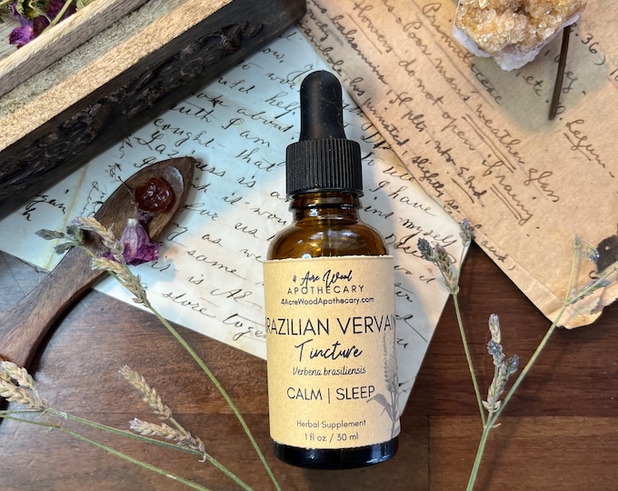 Brazilian Vervain Tincture | Anxiety | Sleep-Support 1 oz