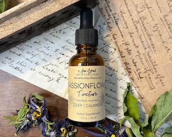 Passionflower Tincture  Calmness & Sleeplessness | Homegrown
