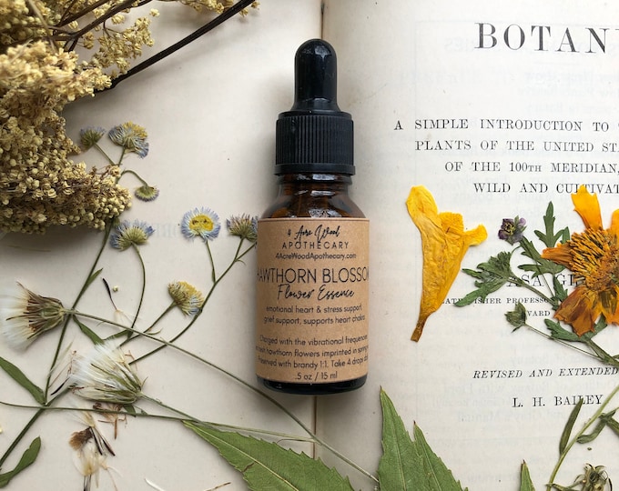 Hawthorn Mayhaw Flower Essence | Heart and Grief Support