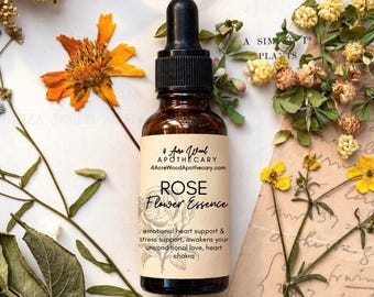 Rose Petal Flower Essence | Self-Love | Unconditional Love
