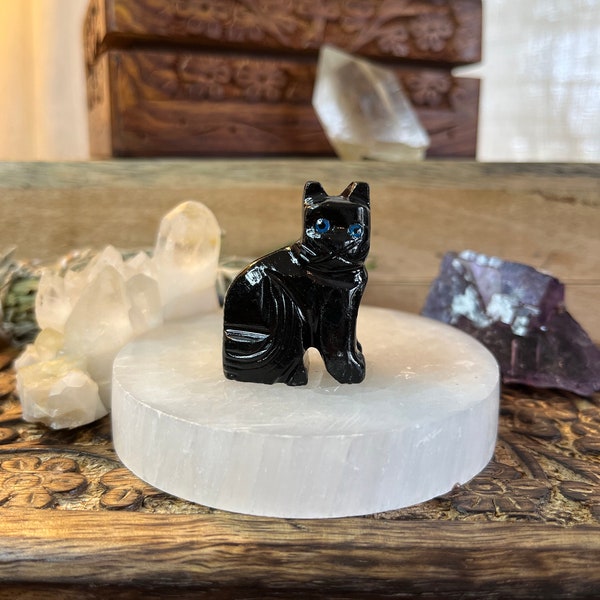 Black Onyx Magic Cat Spirit Animal