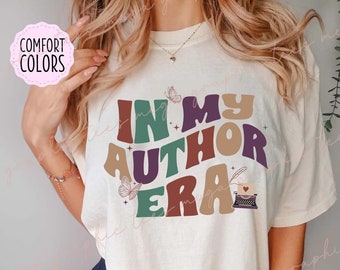 Comfort Colors Author Shirt, Writer Shirt, Author Gift, Book Author Shirt, Gift For Writer 000693