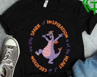 Disney Shirts | Humor Figment Dragon T-shirt, Sweater, Hoodie | Epcot Imagination Family Tee, WDW Disneyland Matching for Girls, Kids