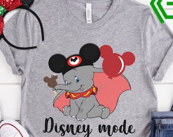 Funny Disney Vacation Shirt, Disney Mode T-shirt With Elephant Dumbo T-shirt, Sweater, Hoodie, Matching Shirt for Adults, Girls, Kids