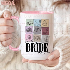 Bride Mug, Bride Era Mug, Future Mrs Mug, Bridal Shower Gifts, Engagement Gift 001884