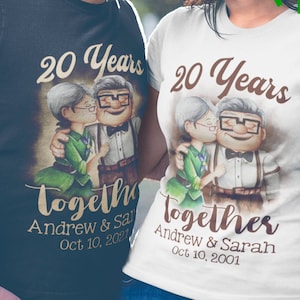 Carl and ellie shirts top