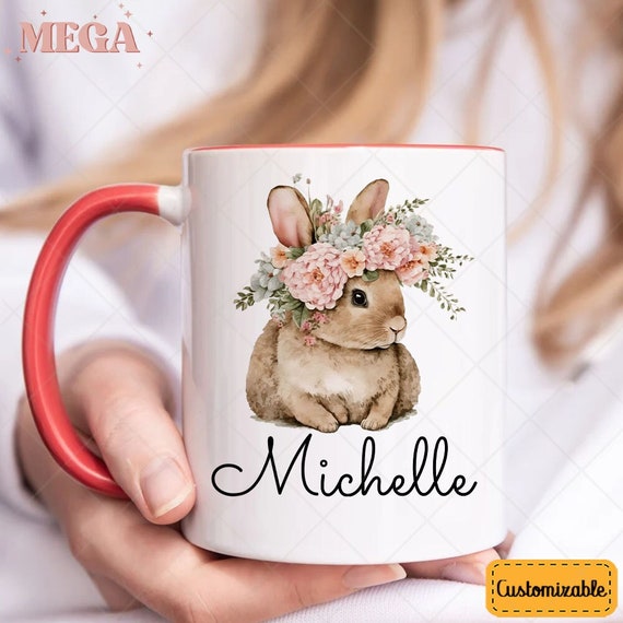 Taza Infantil Sigikid Con Diseño De Conejo Rainbow Rabbit - De RPET, Apta Para Lavavajillas Y Microondas