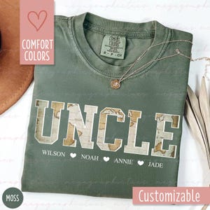 Chemise oncle couleurs confort, chemise oncle carte vintage personnalisée, chemise oncle personnalisée, nouvelle chemise oncle 003103