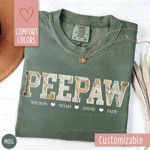 Chemise peepaw couleurs confort, chemise peepaw carte vintage personnalisée, chemise papy personnalisée, chemise papy neuve 003099