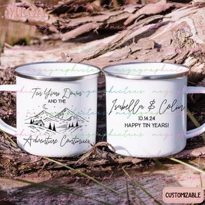 Personalisierte Tasse 10 Jahre Jahrestag, Geschenk 10 Jahre für Freund, Geschenk 10 Jahre Jubiläum für Freundin, Jubiläum 002113
