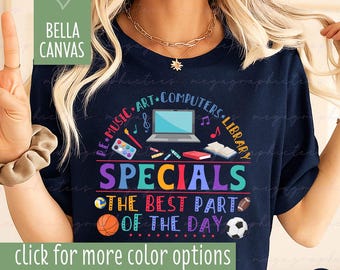 Special Teacher Shirt, Art Teacher Shirt, Music Teacher Shirt, Specials Teacher Tee, PE Coach Shirt, Back To School Shirt 000036