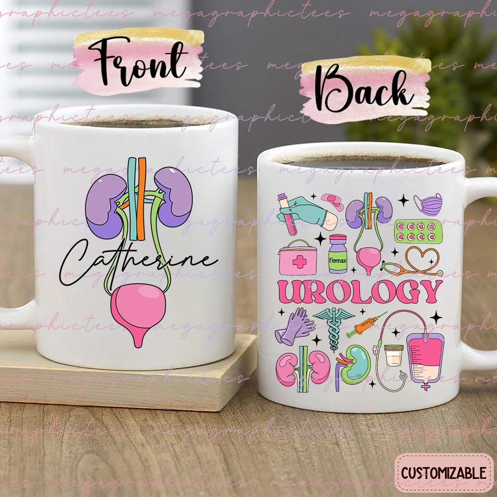 Prostate Doctor Gift Personalized Urology Mug, Custom Urologist Gift, Urology Nurse ...