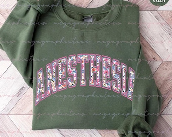 Anesthesia Sweatshirt, Anesthesia Department Sweatshirt, Anesthesia Nurse Sweatshirt, Gift for Anesthesiologist 003306