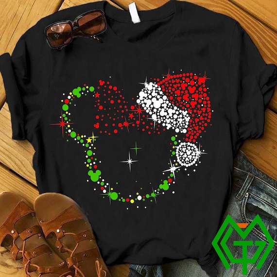 etsy disney christmas shirts