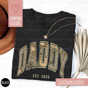 Chemise papa couleurs confort, chemise papa personnalisée, chemise papa personnalisée, chemise papa carte vintage, chemise papa Est 2025, chemise nouveau papa 003078
