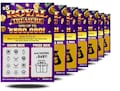7 or 14 PACK - Pregnancy Announcement Lottery Scratch-Off Tickets - For Baby Announcement to Husband, Grandparents, Family and Friends!
