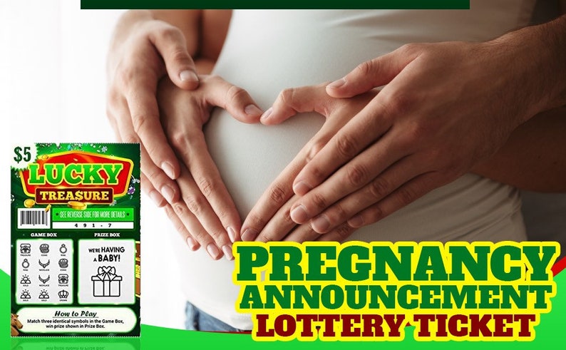 6 or 12 PACK Pregnancy Announcement Lottery Scratch-Off Tickets For Baby Announcement to Husband, Grandparents, Family and Friends image 6