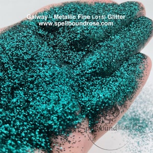 Bulk Glitter - "Galway", Polyester Hunter Green Fine Glitter (.015), Metallic Hunter Green Glitter, lösungsmittelbeständig, 1 lb nach Gewicht
