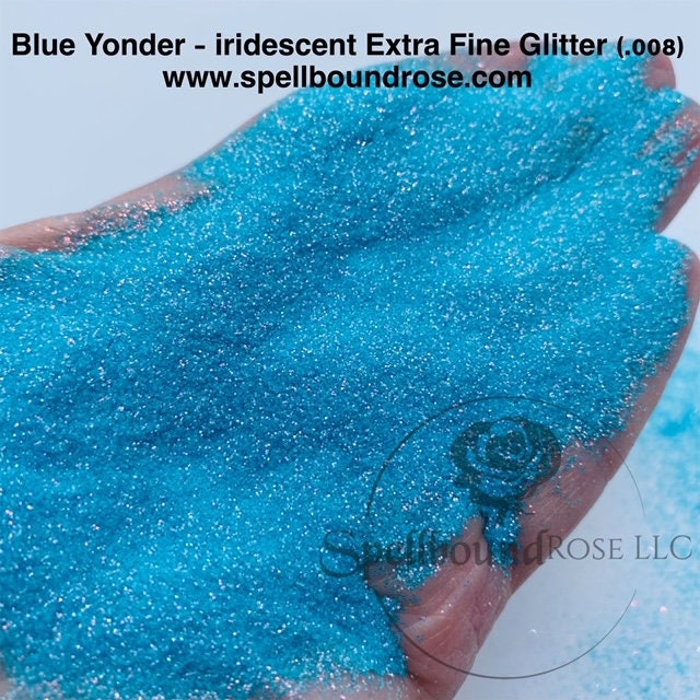 EXTRA FINE GLITTER - LIGHT BLUE - 3/200, .015 - 5 OUNCES