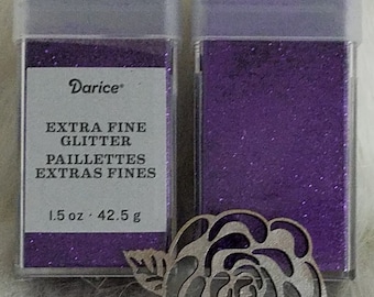 Darice Muse Purple Extra Fine Glitter 1.5oz  Compare with Recollections Muse Extra Fine Glitter Line (Identical!) Glitter for Tumblers