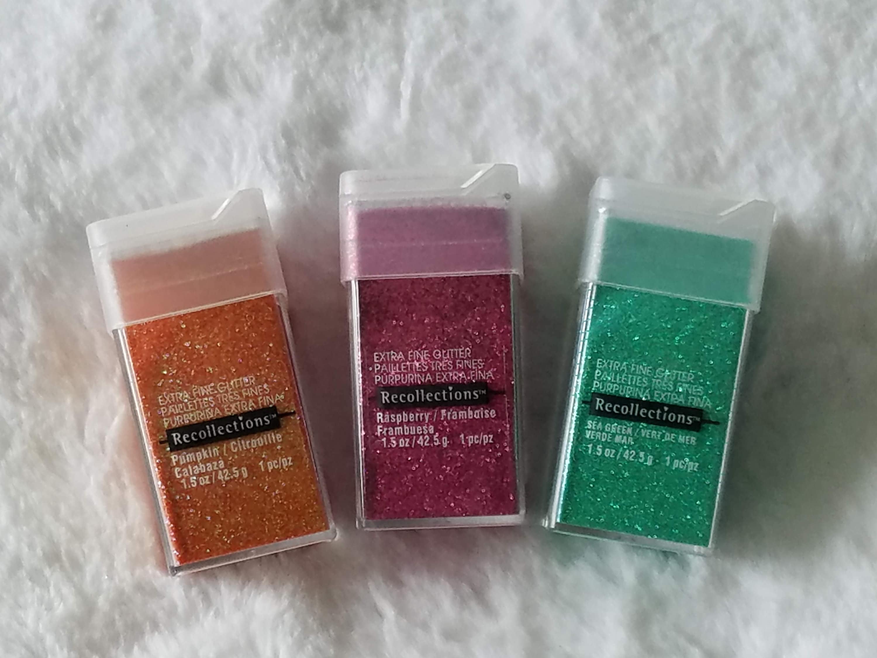 Recollections Assorted Glitter Set - 18 Jars