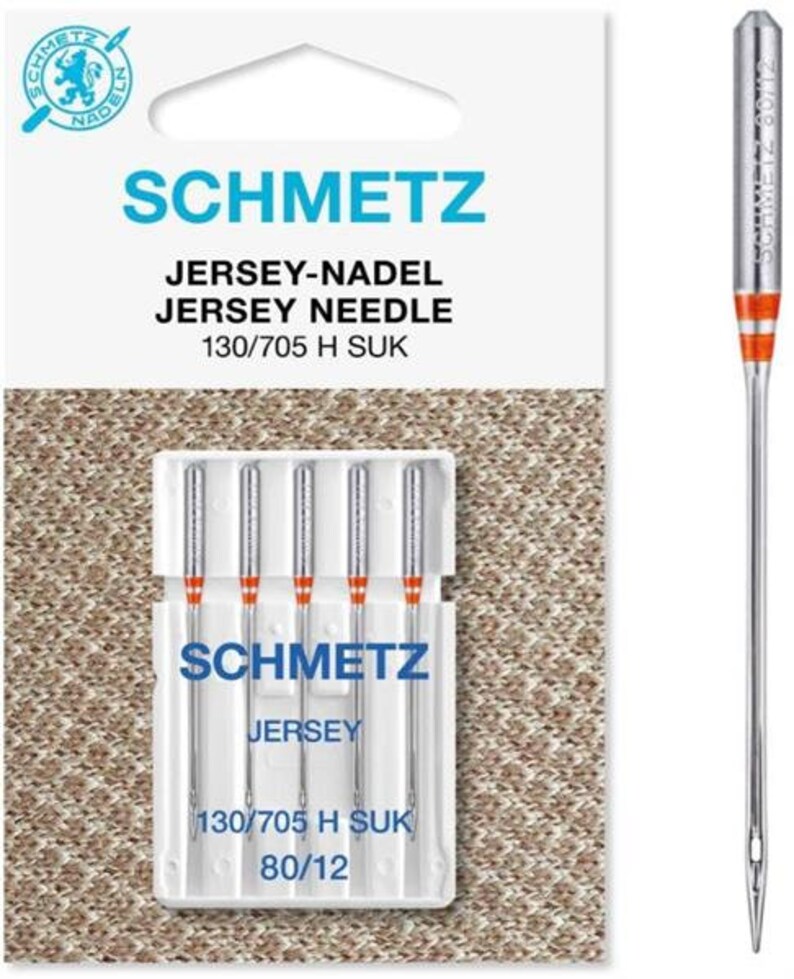 3,50 EUR/Stk. Nadeln Schmetz Jersey 705 H SUK 80/12 Bild 1