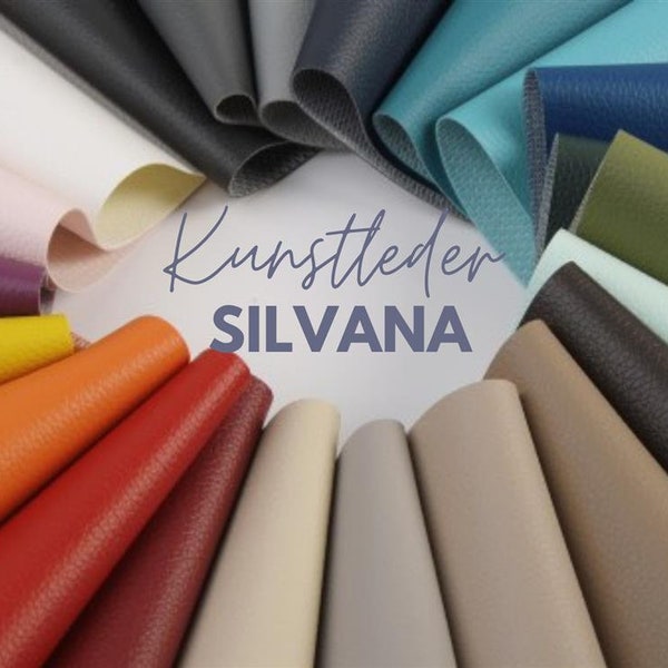 7,00 EUR/Stk. Kunstleder Silvana 0,5m so viele Farben!