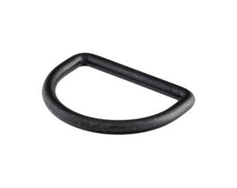 1,20 EUR/Stk. D-Ring 25mm Schwarz