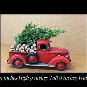 Red Truck Christmas, Christmas Centerpiece, Christmas Decorations, Mantle Decor, Cabin, Country, Farmhouse Christmas, Gift ideas, Gifts