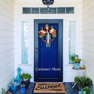 Fall Wreaths for front Door, Autumn Wreath, Fall Door Wreaths, Wreathes, Grapevine Wreath, Decorations, Housewarming Gift, New Home Gifts