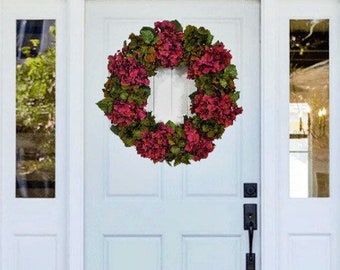 Fall Wreath, Front Door Wreath, Fall Decor, Wreaths, Hydrangea Wreath, Grapevine Wreath